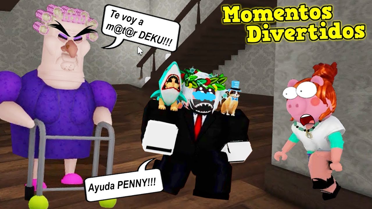 😭 ABUELA NO me COMÍ tus Galletas!...en Grumpy Granny OBBY ROBLOX ...