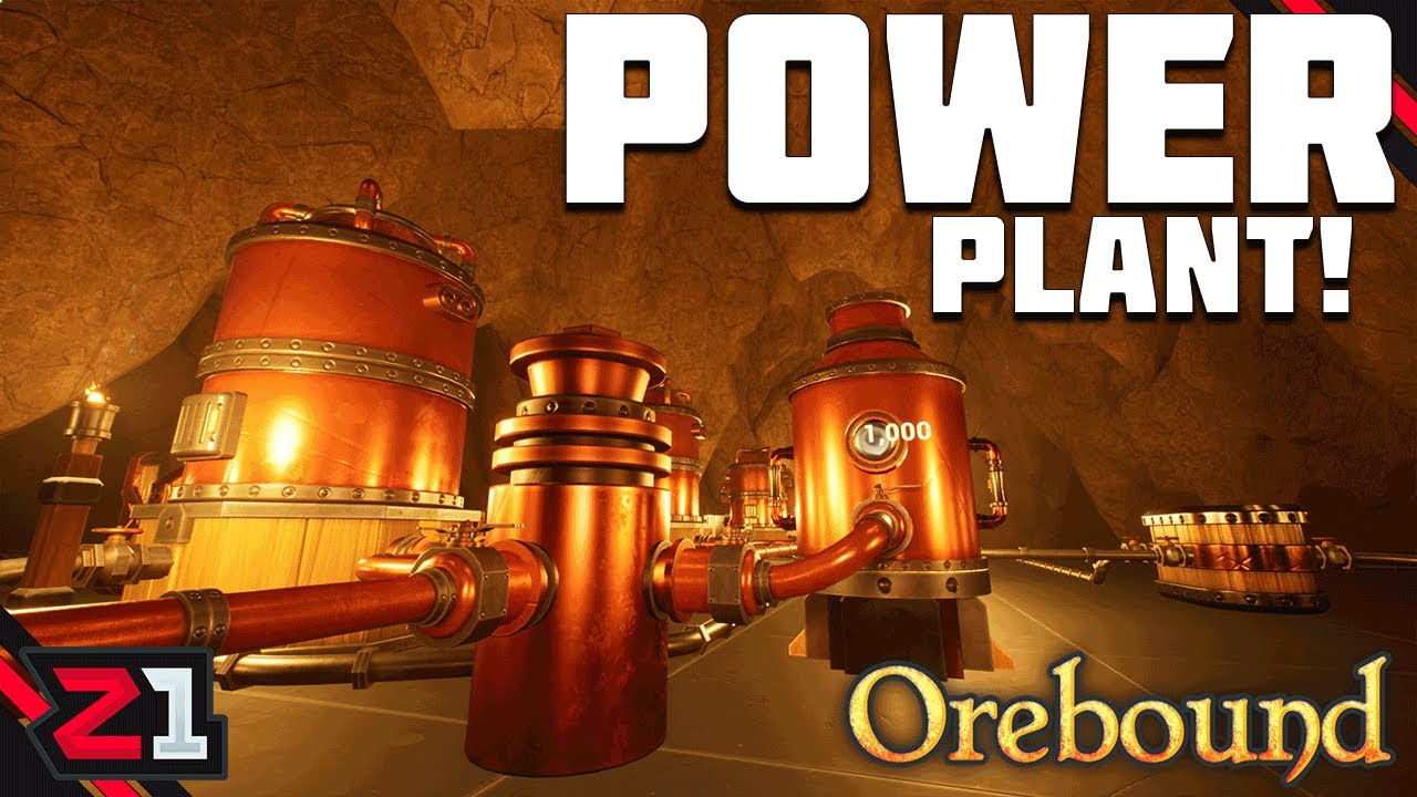 Building A Steam Power Plant To Power EVERYTHING! Orebound [E5] - YouTube