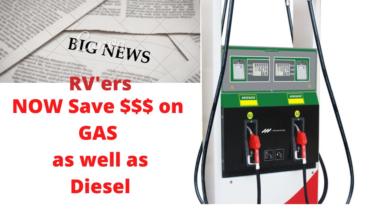 How to reduce fuel cost HOT TIP ! Now a GAS discount Card for Rvers. Offered by the Escapees