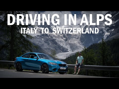 ALPS - ITALY TO SWITZERLAND - Driving to Livigno, Albula, St Bernardino and Gotthard Pass | 4K