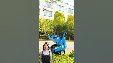 The tree branch shredder is portable and maneuverable #fcnfm #shorts #shredder #wood