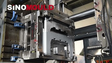 SINOMOULD-Foldable Crate Mould Testing