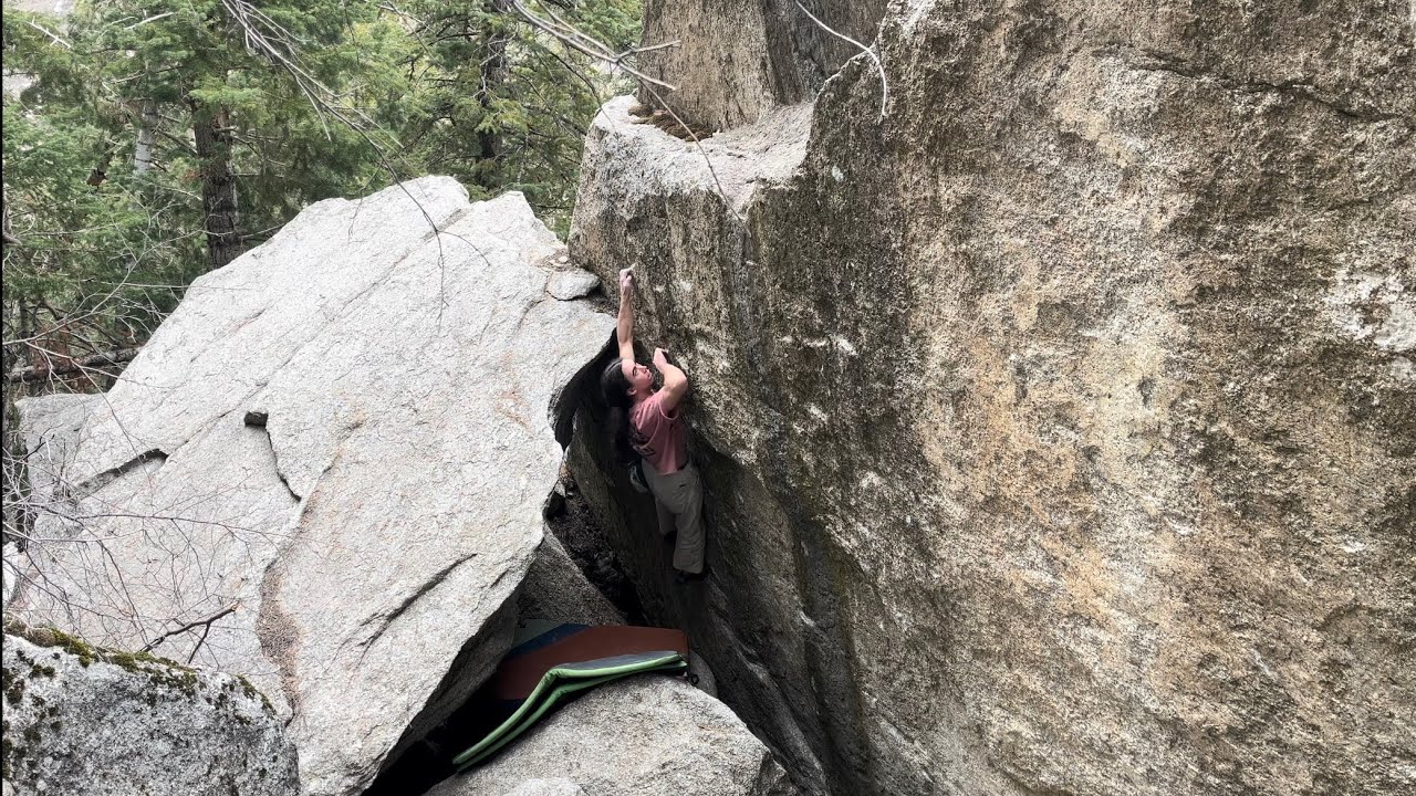 Beta Video for climb My Special Porpoise v7, Little Cottonwood Canyon