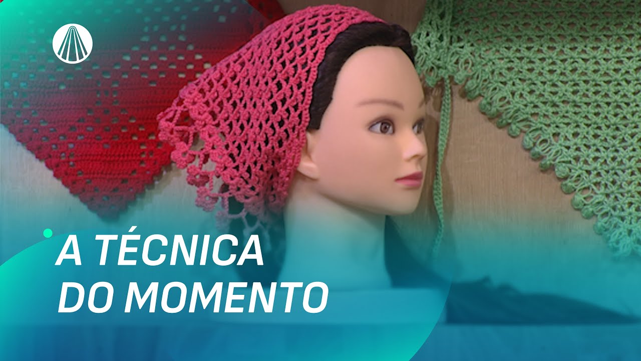 Tendência: Bandana de florzinhas em crochê  | Faça Você Mesmo