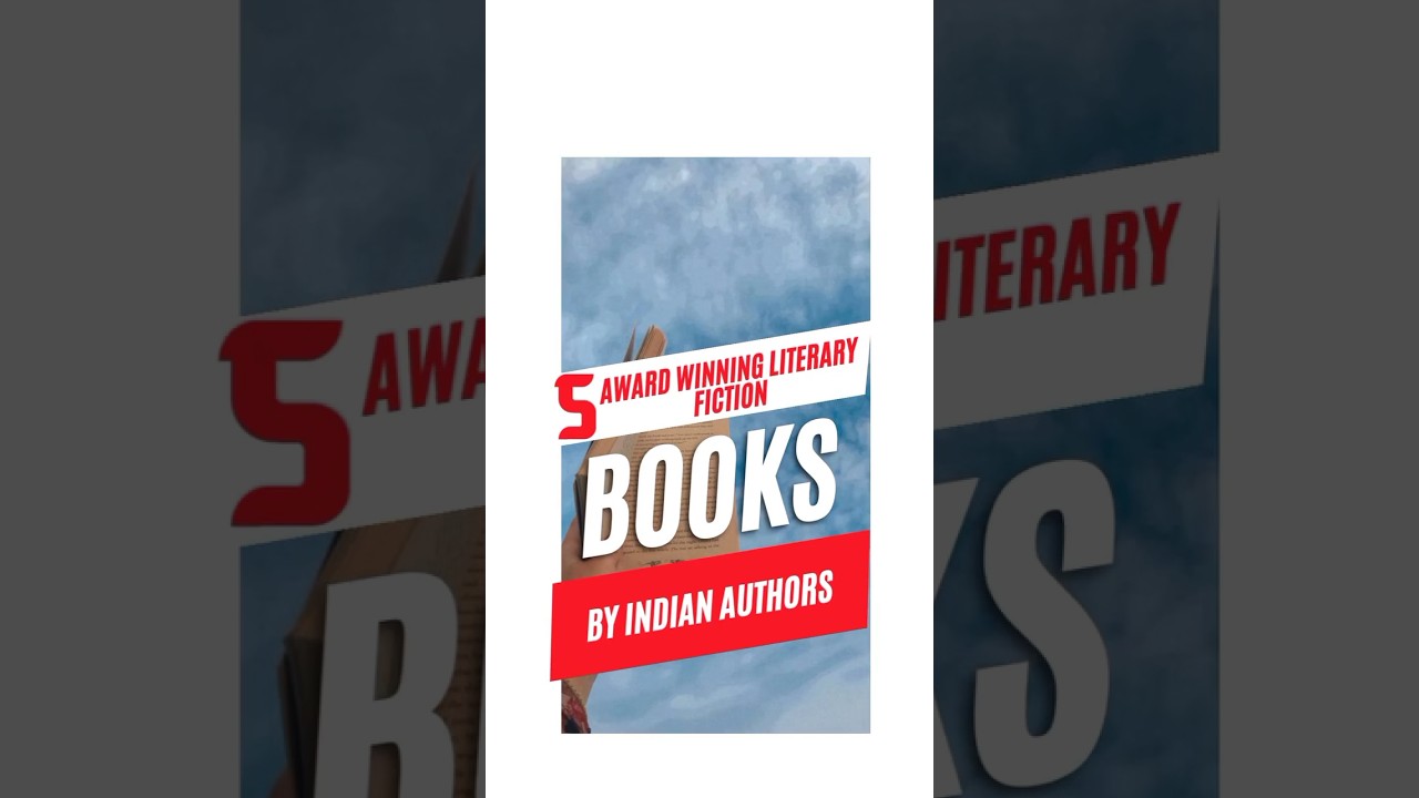 5 award winning books by Indian authors📚🍃 