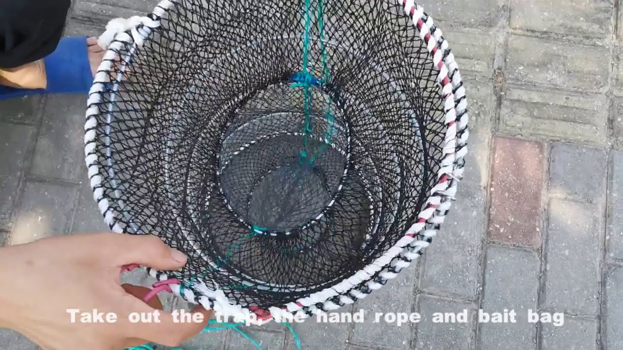 How to use the Drasry crab trap