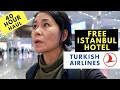 Turkish Airlines Economy Review + FREE Transit HOTEL + New ISTANBUL AIRPORT tour