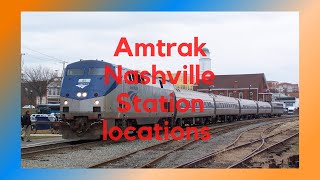Potential Nashville Amtrak Station locations | Google Earth