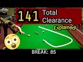 Snooker 141 Total Clearance Explained!