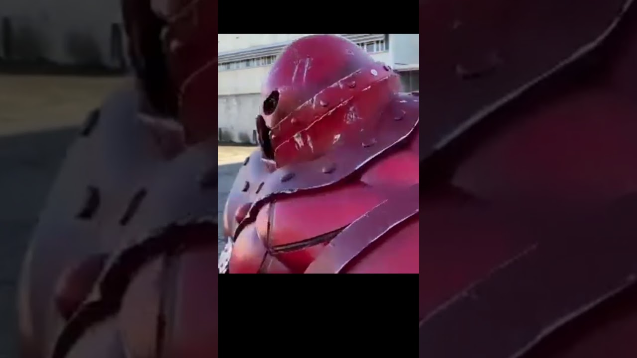 When you forget your lines during filming you improvise #cosplay #marvelcosplayer #juggernaut
