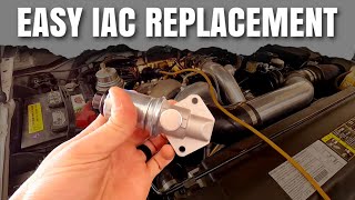 2003 Ford F-150 IAC Valve Replacement ***Symptoms and Full Walkthrough***