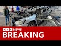 7 members of hamas leaders family killed in israeli airstrike  bbc news