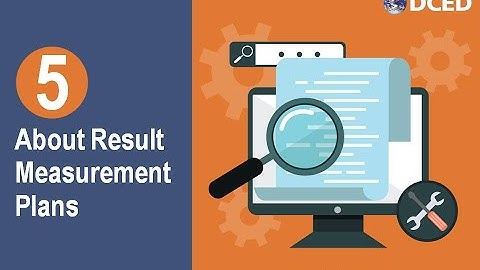 5. About Results Measurement Plans