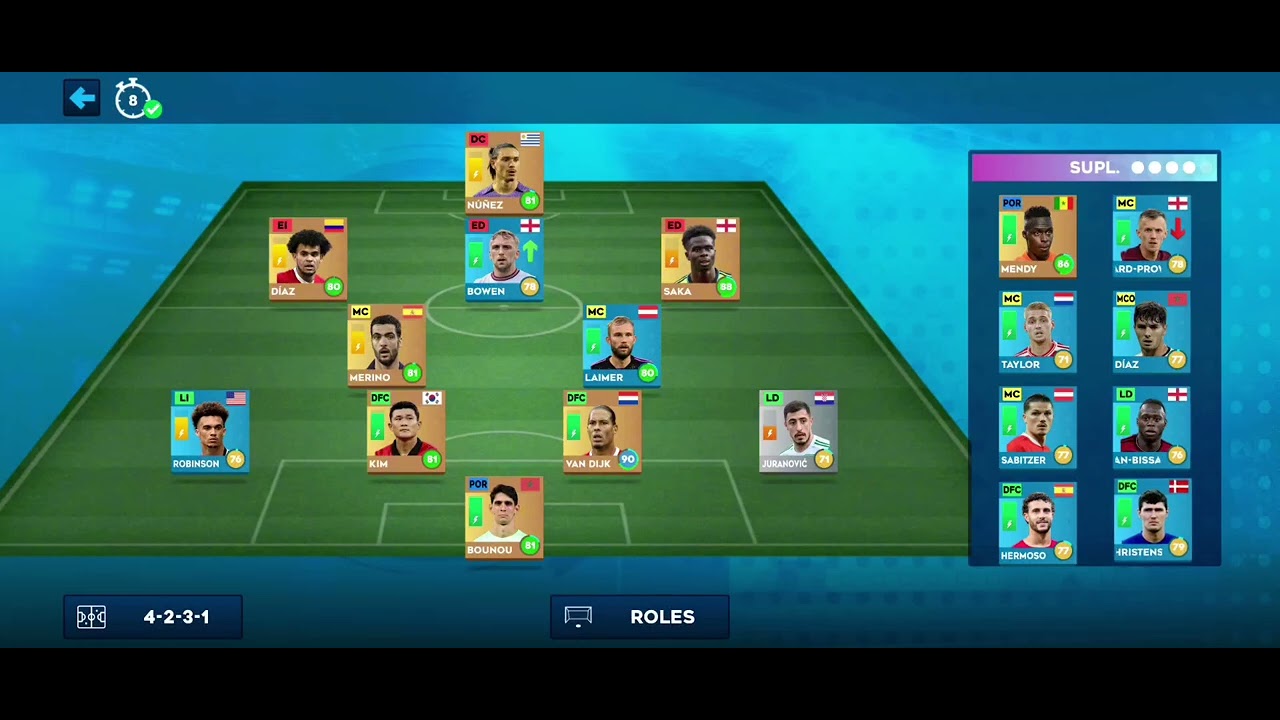 Dls 2016 Mejor alineación de dream league soccer con doble pivote (DLS sistema 4 ...