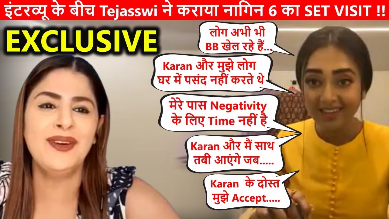 Tejasswi EXCLUSIVE LIVE: Fierce, Bold, On #TEJRAN as NEVER BEFORE, A Must, Must watch INTERVIEW