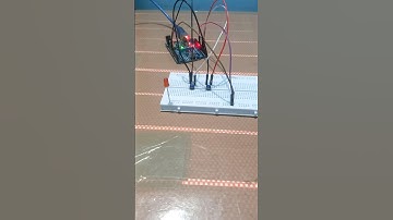 Control brightness of LED using Push buttons!  #electronics #shorts  #arduinoproject