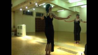 Tribal Bellydance - Taxim Tutorial with Orkideh screenshot 2