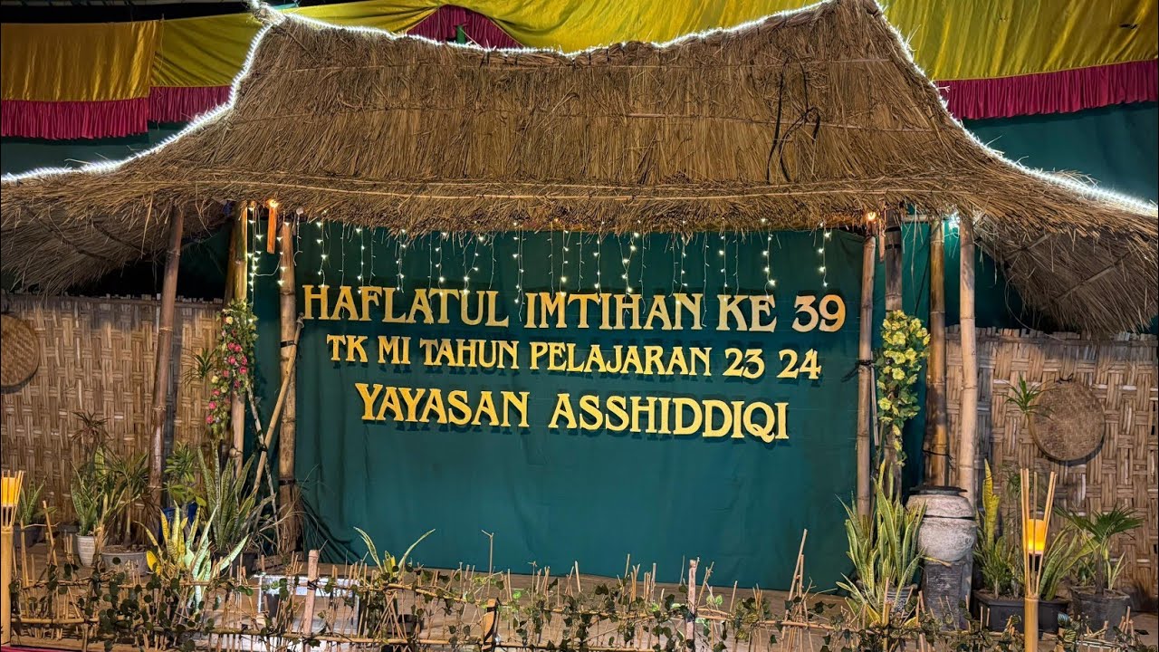 HAFLATUL IMTIHAN KE 39 MI DARUL MUHTADIN #dramben