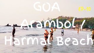 GOA | Beautiful Arambol Beach | Goa Vlog | Arambol Sweet Lake | Russian Beach | Arambol Rocks |