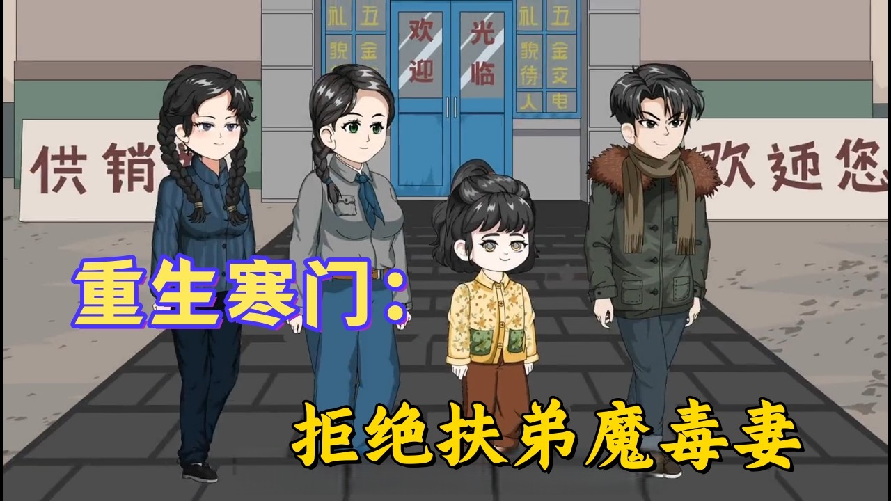 重生回到恶妻落水现场，这一世我不救了！看她沉入冰窟，我转身带走三个凄惨的小姨子#沙雕動畫#動漫#動畫#甜寵#都市#穿越#小說#有聲書