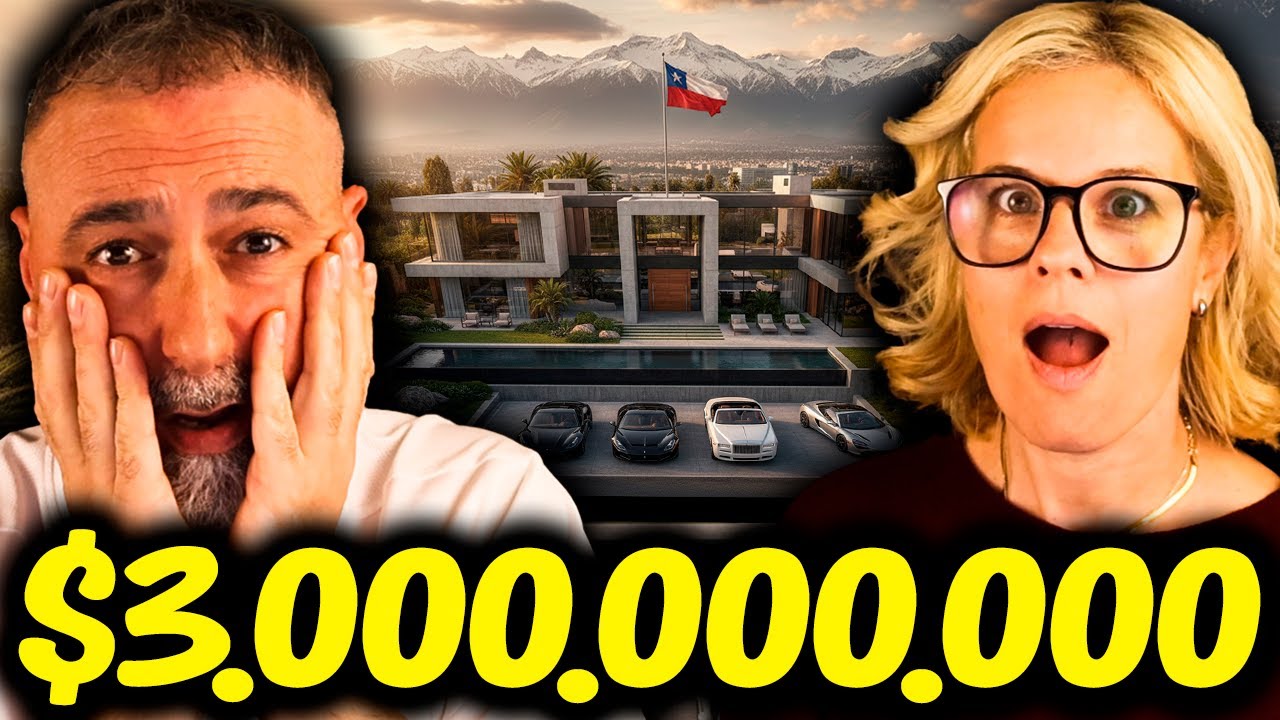 ESPAÑOLES REACCIONAN a cómo VIVEN los MILLONARIOS en CHILE 🇨🇱