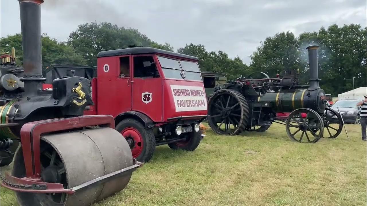 Steam engines at the Broyle country show near Ringmer 30 June 2024