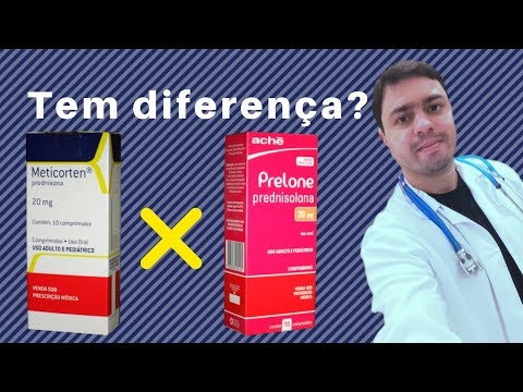 Vídeo: Metilprednisolona Vs. Prednisona