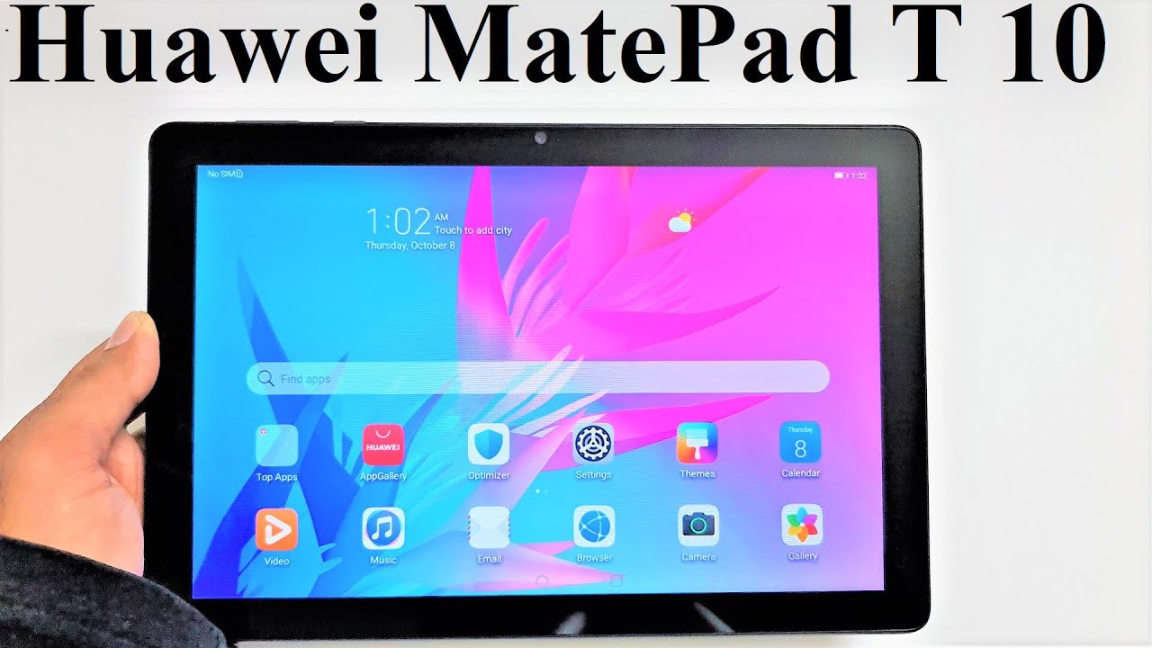 Huawei MatePad T 10 - Unboxing and First Look