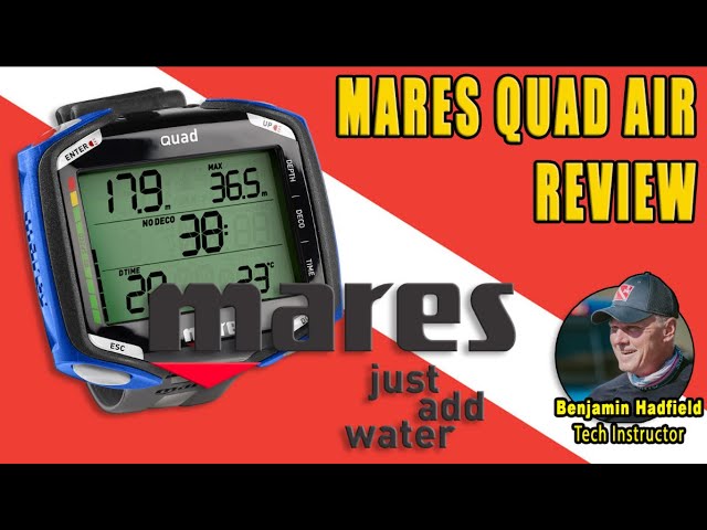 Mares Quad Air FULL REVIEW WITH DIVE - YouTube