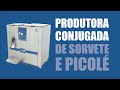Produtora Conjugada de Sorvete e Picolé - Polo Sul Máquinas para Sorvetes
