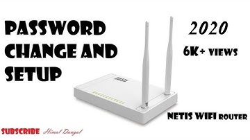 how to change password of new  netis adsl wifi router easily ? ||2020|| ||Using Mobile Phone||
