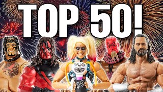 TOP 50 WWE MATTEL ELITE ACTION FIGURES! (Elite 1 - 100)