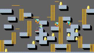 Arcade Game: Lode Runner II - The Bungeling Strikes Back (1984 Irem (Broderbund License)) screenshot 5