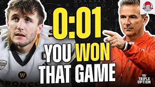 Urban Meyer Reacts to Michigan's Controversial Win Over Western Michigan & QB Quandary
