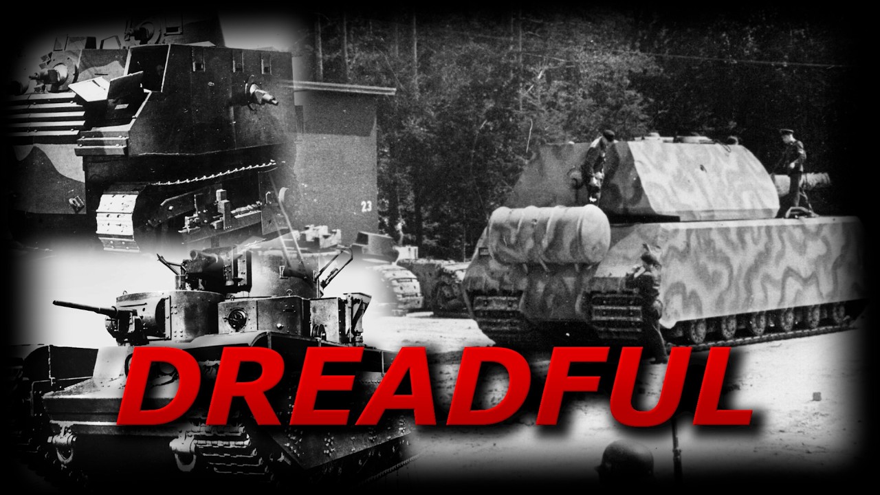 10 of the Most Horribly Designed Tanks in History | History in the
