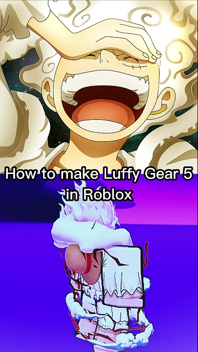 how to make luffy (gear 5th/nika) outfit on Roblox / luffy gear 5