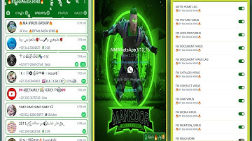 Now Full Antivirus mod 〽️ all group remove on of button 😲 hacking WhatsApp anti mood ma mods 💕