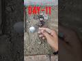 Day-11 🥄 Dig 🪏 With Spoon challenge 😱#viral #daily #challenge #spoon #shorts #trending