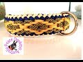 Diamond pattern modified sanctified paracord dog collar instructions