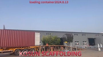 2025.3.17 LOADING CONTAINER-SCAFFOLDING FRAME Hunan Kosun Metal Products Co.,Ltd