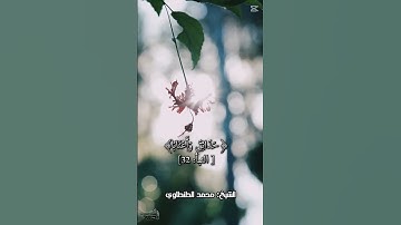 إن للمتقين مفازا - الشيخ محمد الطنطاوي - #تلاوات_خاشعة