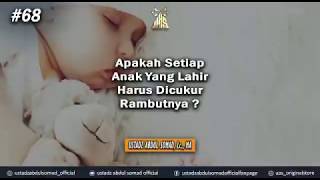 Apakah setiap anak yang lahir harus dicukur rambutnya?