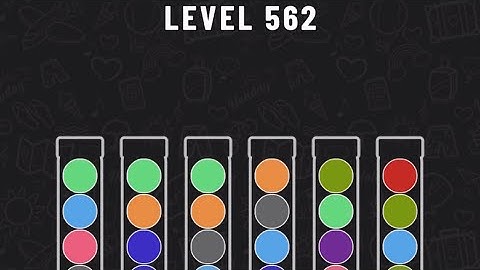 Ball Sort Puzzle Level 562 #ballsortpuzzle #ballsortpuzzlegameplay #puzzlegame #mobilegames