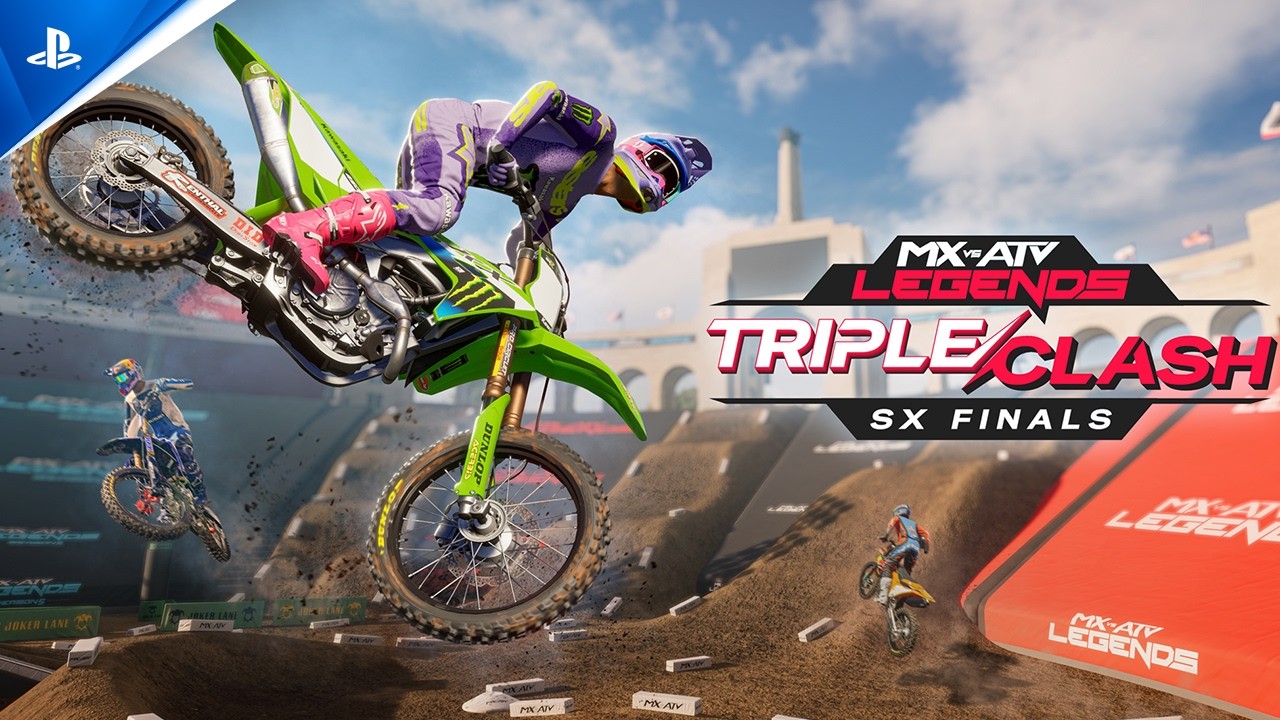 MX vs ATV Legends - Triple Clash SX Finals Release Trailer | PS5 & PS4 Games