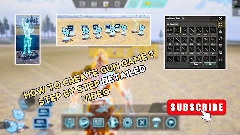 How to make Gun game in wow maps Pubg | full detailed video (don