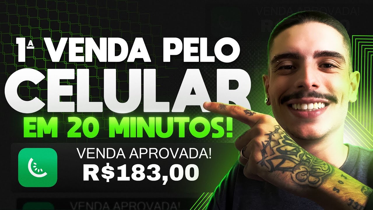 Como fazer a PRIMEIRA VENDA na KIWIFY pelo CELULAR! (Venda Rápida na Internet 2025)