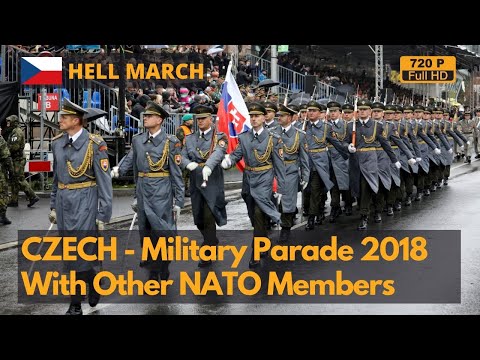 Hell March NATO Birlikleri ile Cehennem Mart-Çek ve Slovak Bağımsızlık Günü Geçit Töreni 2018 (720P)