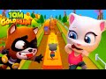 Talking tom gold  run Говорящий Том бег за золотом Наташа vs Катя Побить Босса