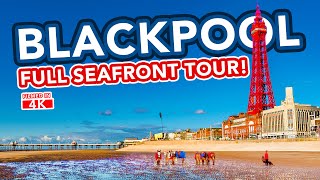 BLACKPOOL | Exploring the holiday seaside town of Blackpool England