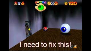 Super Mario 64 Bloopers Time Freeze Reuploaded